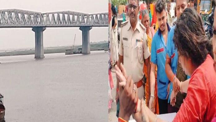 रिंकी ने गंगा में छलांग लगाकर की खुदकुशी करने की कोशिश