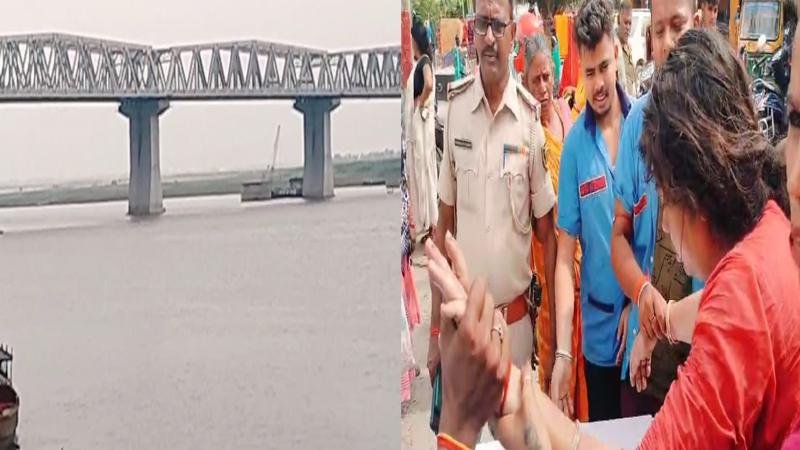 रिंकी ने गंगा में छलांग लगाकर की खुदकुशी करने की कोशिश