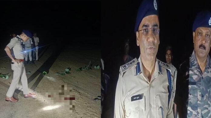 डबल मर्डर के आरोपी को पुलिस ने किया एनकाउंटर, पैर में लगी गोली