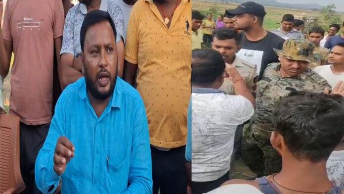 सरपंच और पुलिसकर्मियों के बीच हुई मारपीट ने इलाके में फैला दी सनसनी