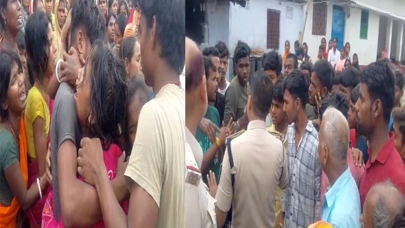 लालगंज में युवक की संदिग्ध मौत के बाद बवाल, पुलिस पर भी हमला