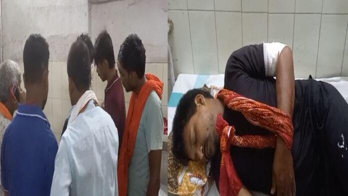 टेंट मिस्त्री को लगी गोली, अस्पताल में भर्ती