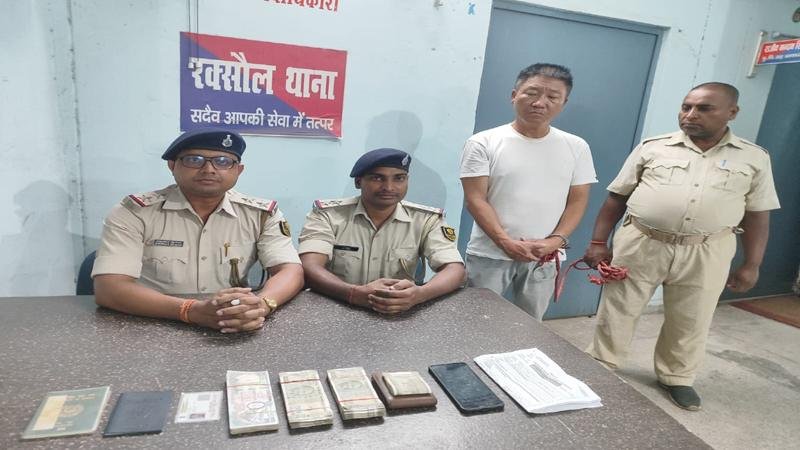 बिना वीजा का रह रहा था द. कोरिया का नागिरक, गिरफ्तार