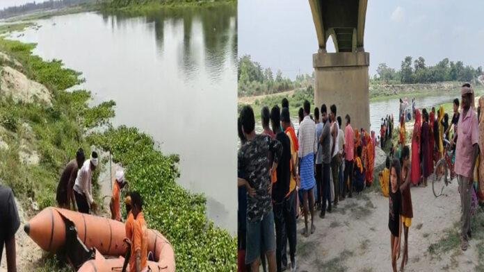 Motihari River नदी में पैर फिसलने से डूबे युवक, 16 घंटे बाद पहुंची NDRF की टीम