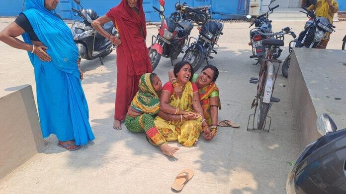 ट्रैक्टर की चपेट में आने से मजदूर की मौत