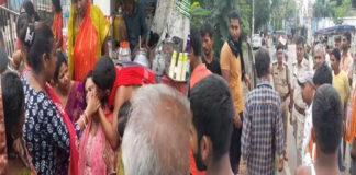 अपहरण किए गए हम नेता का मिला शव, पोस्टमार्टम के लिए लाया गया सदर अस्पताल