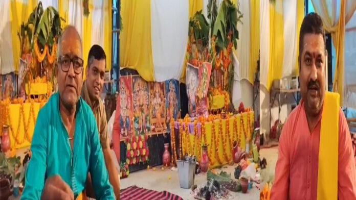 ऑपरेशन सिंदूर की सफलता के बाद सोसाइटी के लोगों ने किया रामधुन का आयोजन