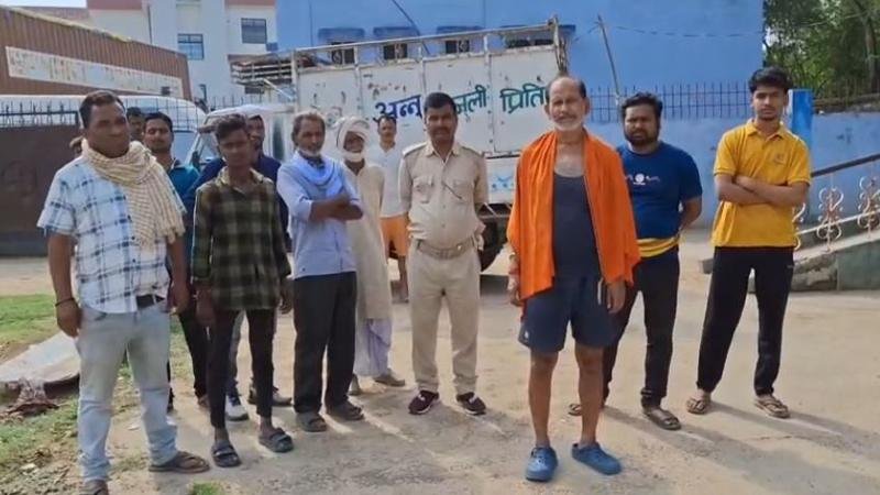 ट्रैक्टर व कार में टक्कर, एक व्यक्ति की मौत