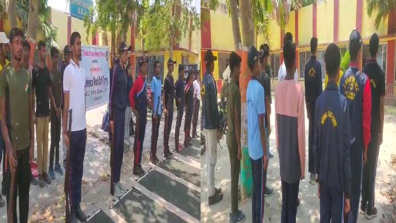 NCC युवकों को आपदा से निपटने के लिए कराया जा रहा Mock Drill