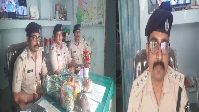 जीरादेई थाने की पुलिस ने मूर्ति को किया बरामद