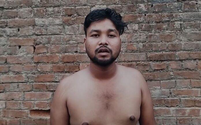 Garhwa में पुलिस की बर्बरता, पति-पत्नी विवाद में युवक की जमकर पिटाई...