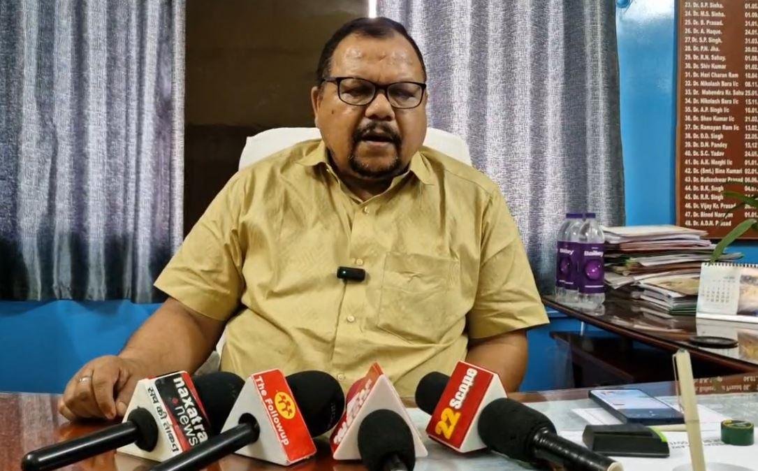 Hazaribagh जानकारी देते सिविल सर्जन
