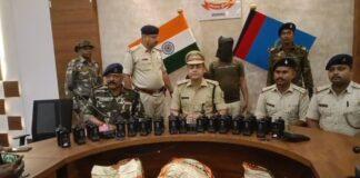 Ramgarh Crime : स्कॉर्पियो खोला तो उड़ गए होश, बोतलों में भरी शराब के जखीरे के साथ एक धराया...