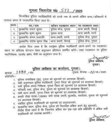 भरनो सिसई Gumla