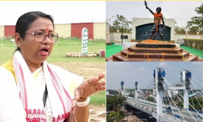 बिरसा मुंडा समाधि स्थल से गीताश्री उराव समेत 14 गिरफ्तार, सीएम के आगमन से पहले पुलिस की सख्त कार्रवाई