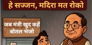 व्यंग्य विशेष: हे सज्जन, मदिरा मत रोको! नहीं तो झारखंड में सूख जाएगा जीवनरस!