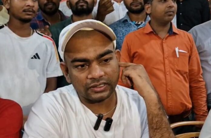 डुमरी विधायक जयराम महतो पहुंचे हजारीबाग , कई मुद्दे पर किया बात