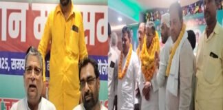 किसान महासम्मलेन में पहुंचे आलोक मेहता, कहा- NDA सरकार में चरम पर महंगाई-भ्रष्टाचार