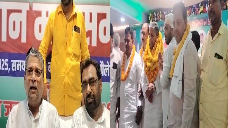 किसान महासम्मलेन में पहुंचे आलोक मेहता, कहा- NDA सरकार में चरम पर महंगाई-भ्रष्टाचार