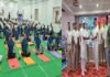 International Yoga Day : बिहार के अलग-अलग जिलों में अधिकारियों ने किया योगाभ्यास