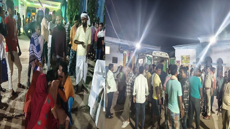 बांका में भीषण सड़क हादसा : 3 युवकों की मौत, 2 गंभीर रूप से घायल
