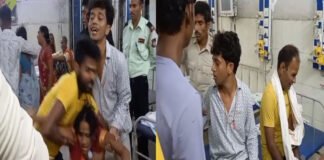 सड़क हादसे में युवक की मौत, एक गंभीर रूप से घायल