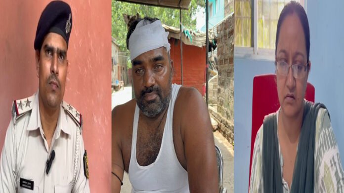 आरोपी को पकड़ने गई पुलिस टीम पर परिवार ने किया हमला, दारोगा, SI समेत 3 जख्मी