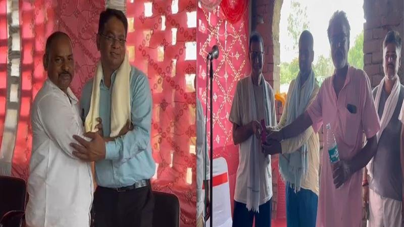 ओलंपिक एसोसिएशन के अध्यक्ष अजय कुमार का जोरदार स्वागत