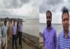 जिलाधिकारी ने इस्माइलपुर बिंद टोली में तटबंध निर्माण का किया निरीक्षण