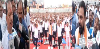 International Yoga Day : सरकार के मंत्री ने भी किया योग, सम्राट ने कहा- इससे शांति, अनुशासन व सकारात्मक ऊर्जा का संचार...