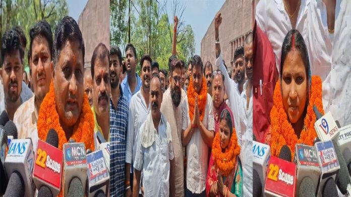 Gayaji City Council बोधगया नगर परिषद उपाध्यक्ष पद के लिए सुमन कुमारी मांझी ने किया नामांकन