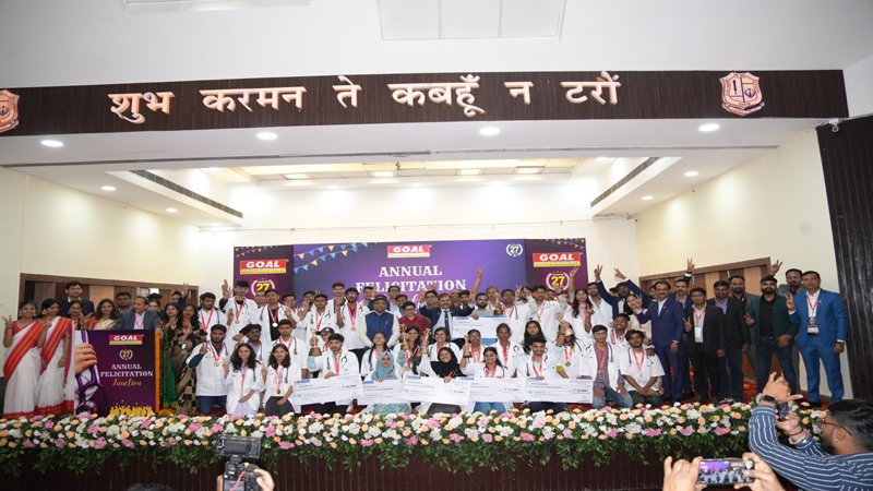 रांची में GOAL Institute के सम्मान समारोह में नीट टॉपर्स का लगा मेला