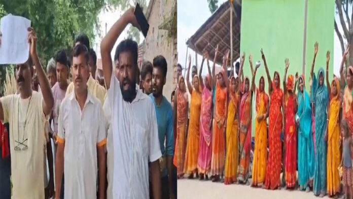 नशा के खिलाफ सड़क पर उतरे लोग, घर-घर जाकर चलाया नशा विरोधी अभियान