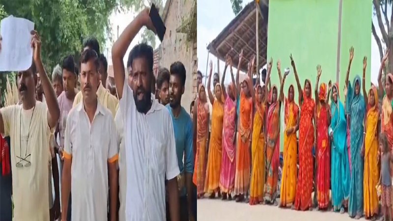 नशा के खिलाफ सड़क पर उतरे लोग, घर-घर जाकर चलाया नशा विरोधी अभियान