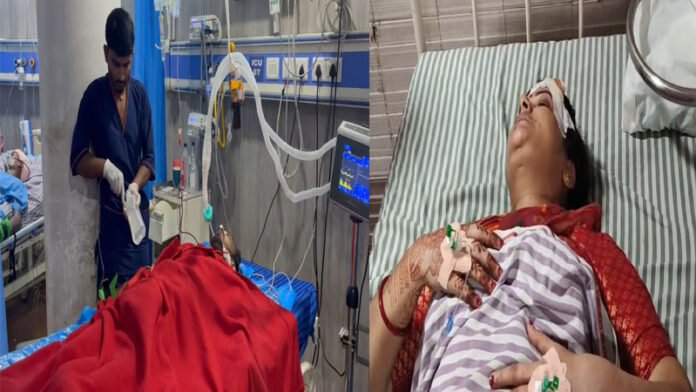 मोतिहारी में सड़क हादसा, घायल चालक ने कार से 3 महिलाओं को रौंदा