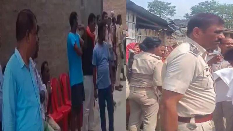 अपराधी और अतिक्रमणकारियों पर कानून का खौफ, पुलिस व महिलाओं के बीच नोक झोंक