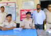 आर्म एक्ट कांड के वांछित आरोपी आयुष अवैध हथियार के साथ गिरफ्तार