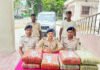पुलिस की बड़ी कामयाबी, बोलेरो से 30 किलो गांजा बरामद, एक तस्कर गिरफ्तार