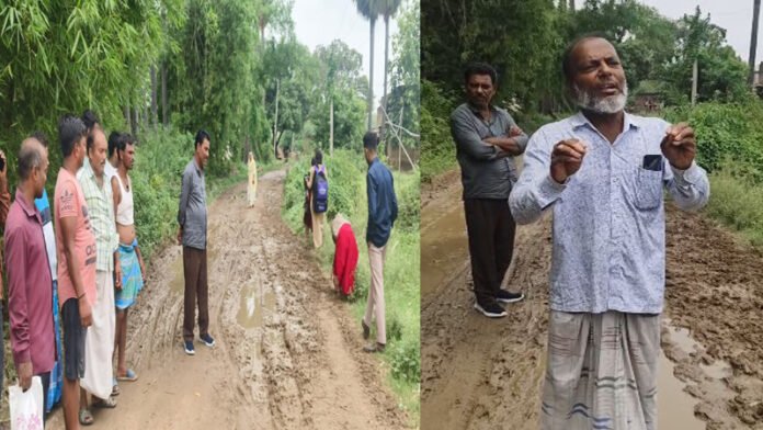 मोहनपुर-उर्दू खिजुआ के अल्पसंख्यकों के लिए नहीं है कोई सड़क, नरकीय जीवन जीने को हैं मजबूर