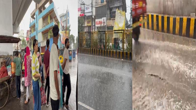 राजधानी में मौसम हुआ सुहाना, पटना में झमाझम बारिश