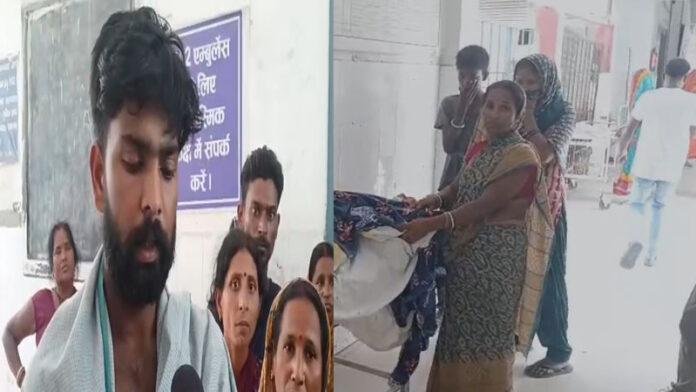 15 साल पुराने विवाद में चाचा ने भतीजे को कुदाल से काटा