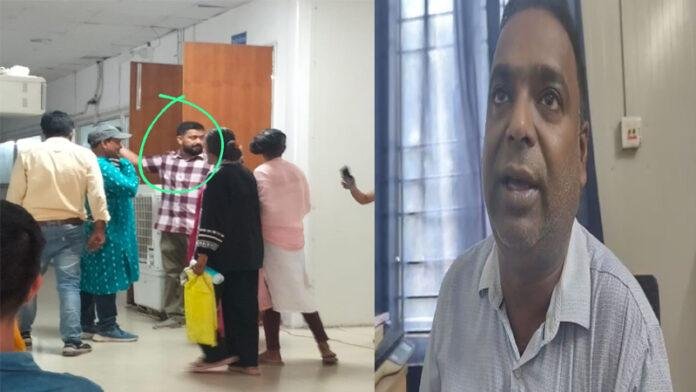 निबंधन कराने पहुंचे छात्रों को DRCC कर्मियों ने कर दी पिटाई