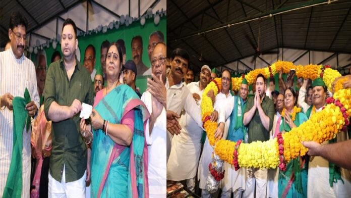 NDA का साथ छोड़ लालटेन जलाने चलीं रेणु कुशवाहा, तेजस्वी कहा- 'समाज को तोड़ने वाली...'