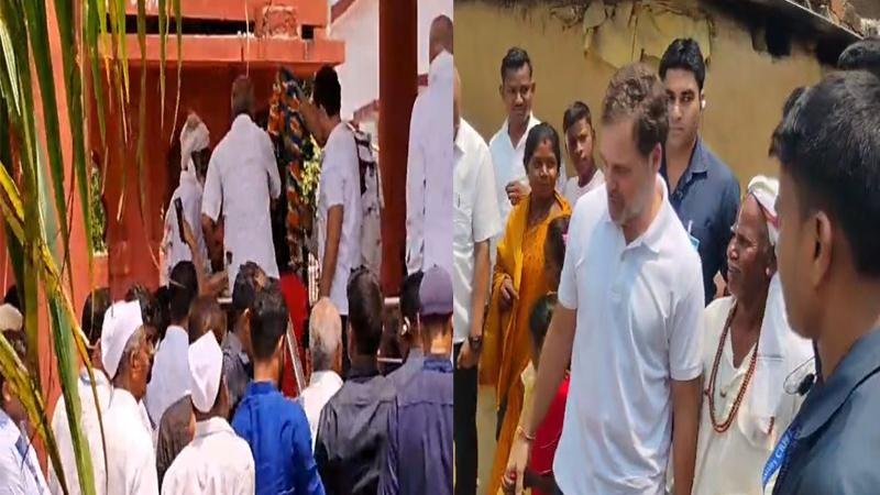 गयाजी पहुंचे राहुल गांधी, एयरपोर्ट पर नेताओं ने किया जोरदार स्वागत गयाजी पहुंचे राहुल गांधी, एयरपोर्ट पर नेताओं ने किया जोरदार स्वागत