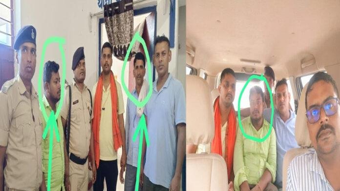 निगरानी की कार्रवाई, रिश्वत लेते राजस्व कर्मचारी व दलाल गिरफ्तार