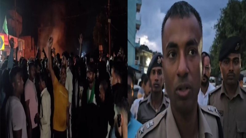 जुलूस के दौरान बिजली के तार की चपेट में आने से 8 लोग झुलसे, एक की मौत