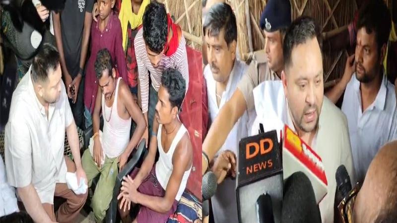 कुढ़नी के लिए निकले तेजस्वी, कहा- अस्पताल में बेड बेचने का काम करते हैं मंत्री के PA | 22Scope News Tejashwi Yadav Muz 22Scope News