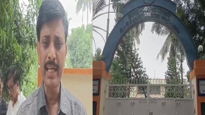 TMBU के सिंडिकेट सदस्य कुलपति आवास के सामने धरने पर बैठे