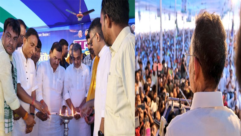 उपेंद्र ने गयाजी से भरी हुंकार, बोले- बेल पर घूमने वालों में कोर्ट के खिलाफ बोलने की हिम्मत नहीं