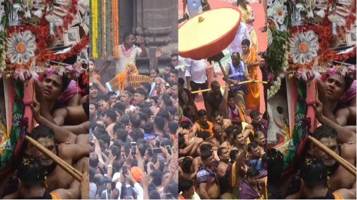 पुरी रथ यात्रा के दौरान गुंडिचा मंदिर में भगदड़, तीन श्रद्धालुओं की मौत